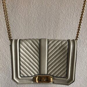 Rebecca Minkoff Crossbody Purse with Golden Detail